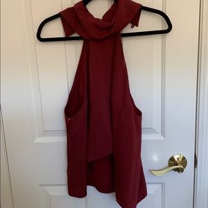 FINDERS Pink Skies Halter Top NWT